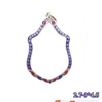 กรอบพระท้าวเวส ลงยาน้ำเงิน